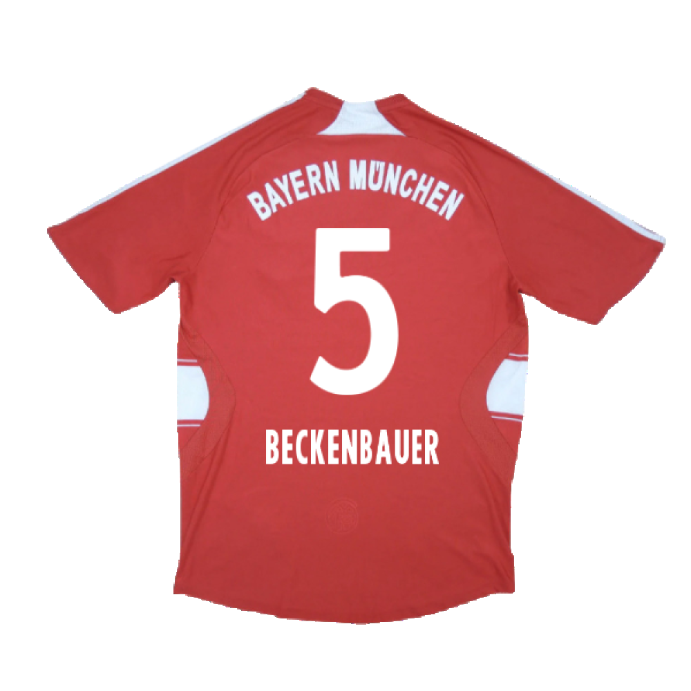 Bayern Munich 2007-09 Home Shirt (M) (Fair) (Beckenbauer 5)