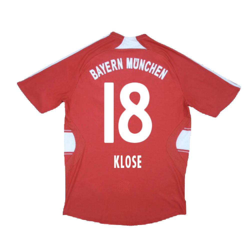 Bayern Munich 2007-09 Home Shirt (M) (Fair) (Klose 18)