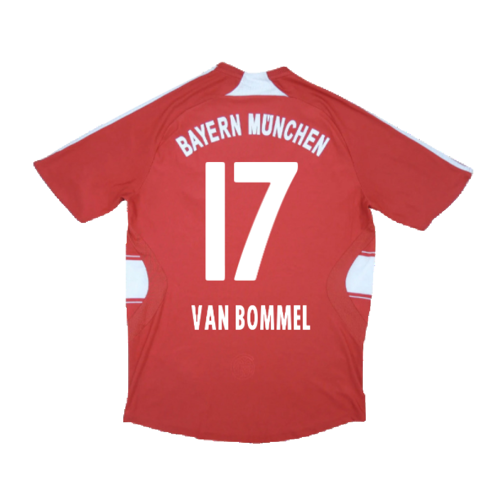 Bayern Munich 2007-09 Home Shirt (M) (Fair) (Van Bommel 17)