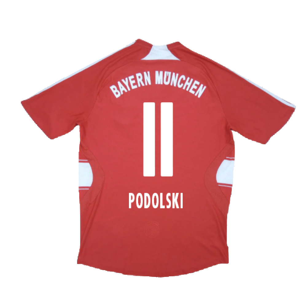 Bayern Munich 2007-09 Home Shirt (XL Boys) Schweinsteiger #31 (Good) (Podolski 11)