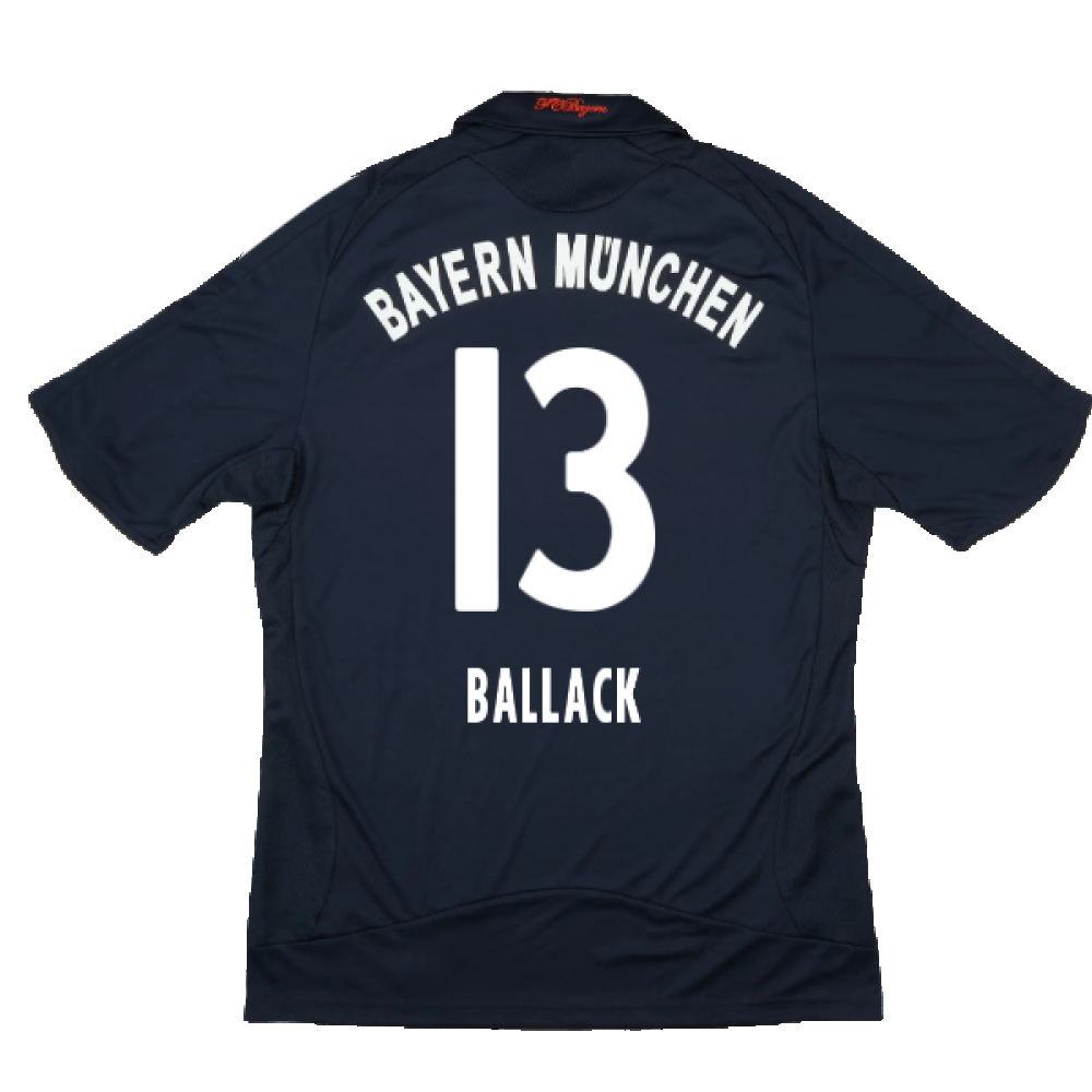 Bayern Munich 2008-10 Away Shirt (L) (Mint) (Ballack 13)