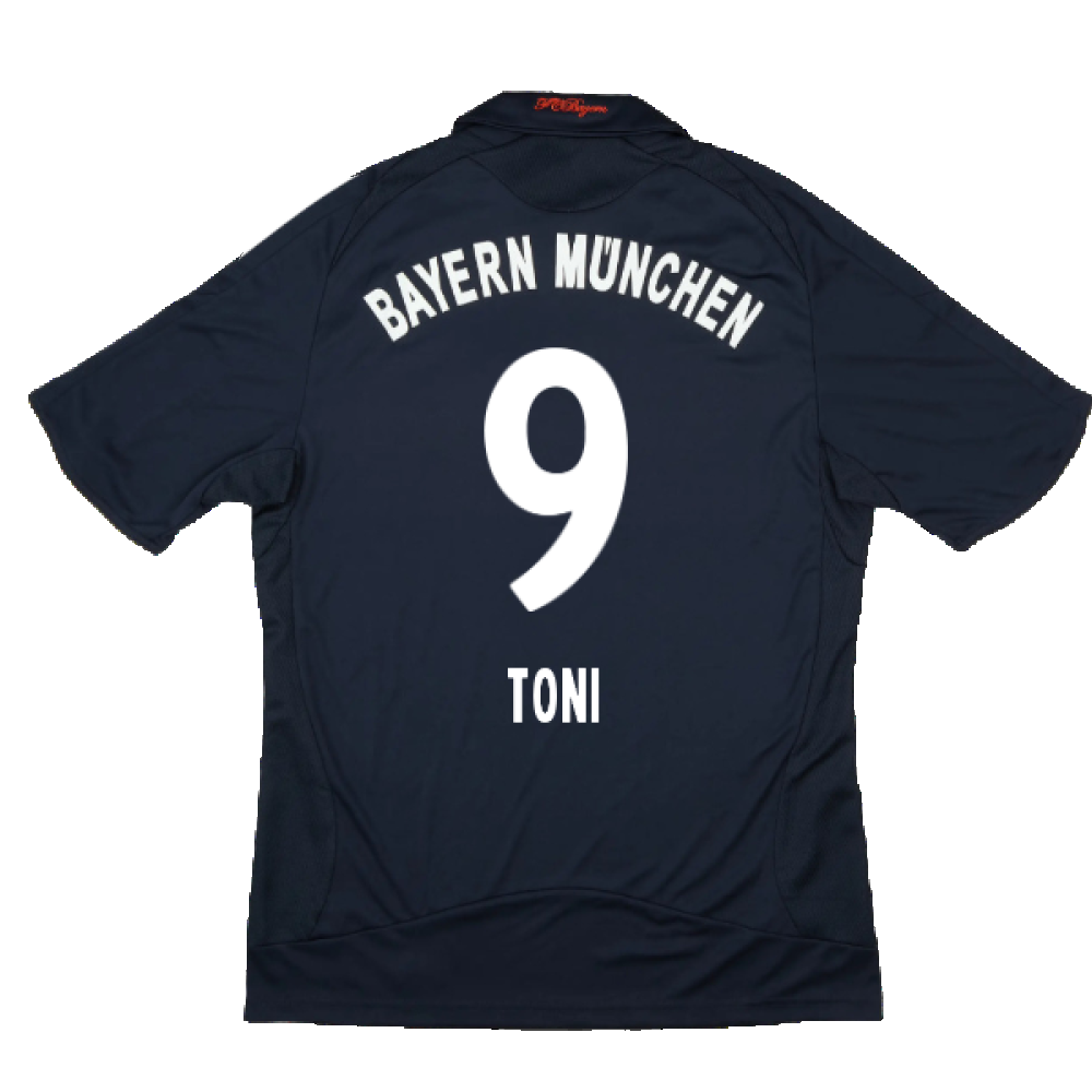 Bayern Munich 2008-10 Away Shirt (L) (Mint) (Toni 9)