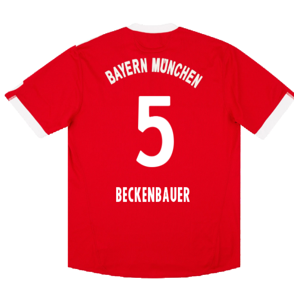 Bayern Munich 2009-10 Home Shirt (Very Good) (Beckenbauer 5)