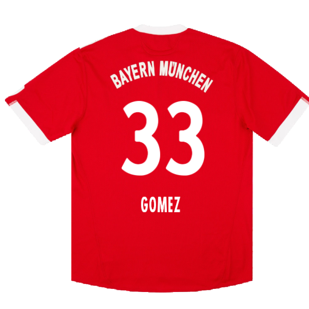 Bayern Munich 2009-10 Home Shirt (Very Good) (Gomez 33)