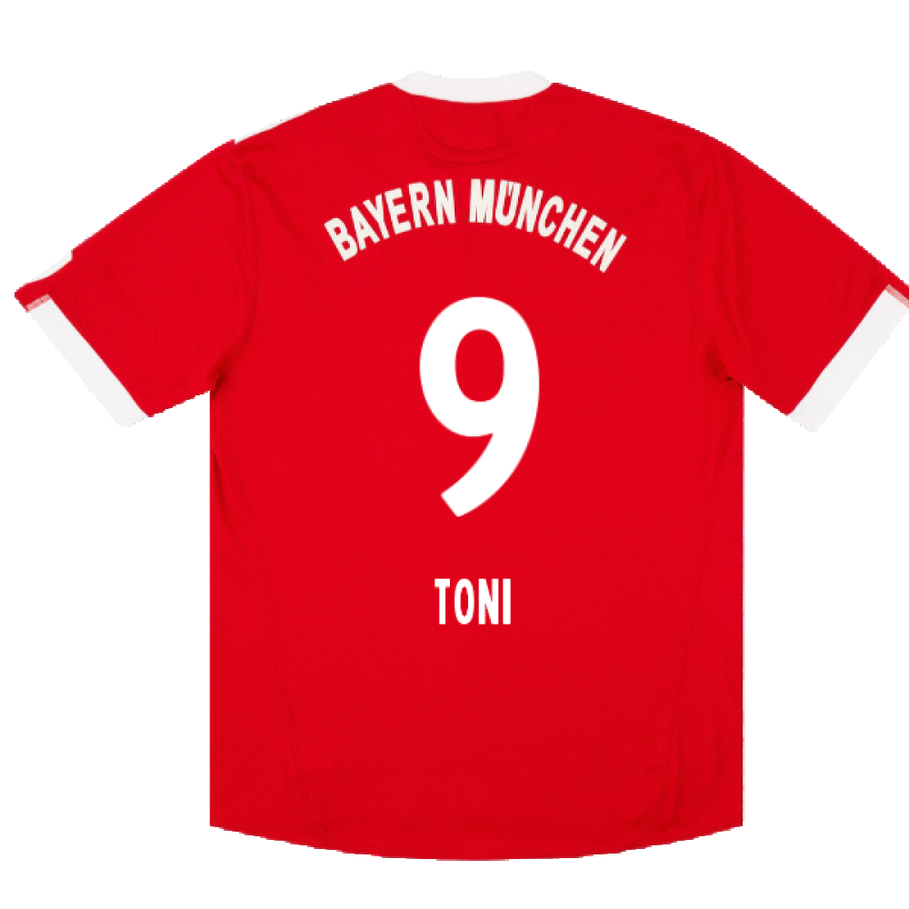 Bayern Munich 2009-10 Home Shirt (L) (Excellent) (Toni 9)