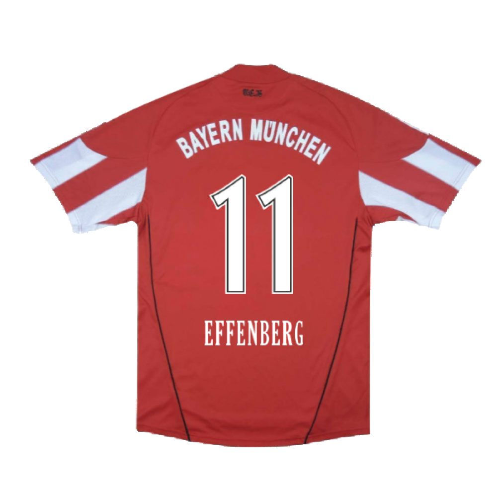 Bayern Munich 2010-11 Home Shirt (Good) (Effenberg 11)