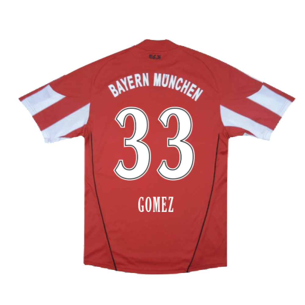 Bayern Munich 2010-11 Home Shirt (Good) (Gomez 33)