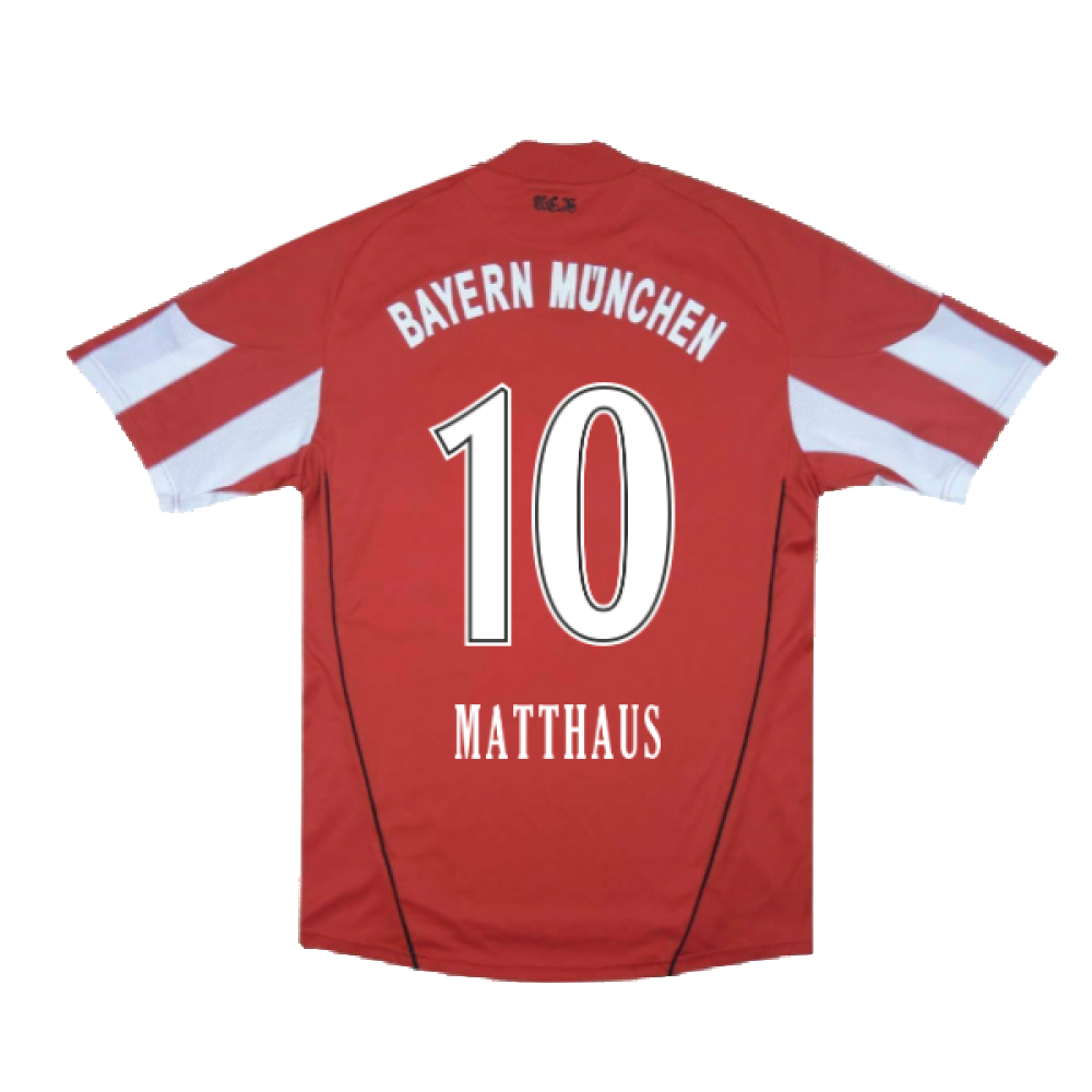 Bayern Munich 2010-11 Home Shirt (Good) (Matthaus 10)