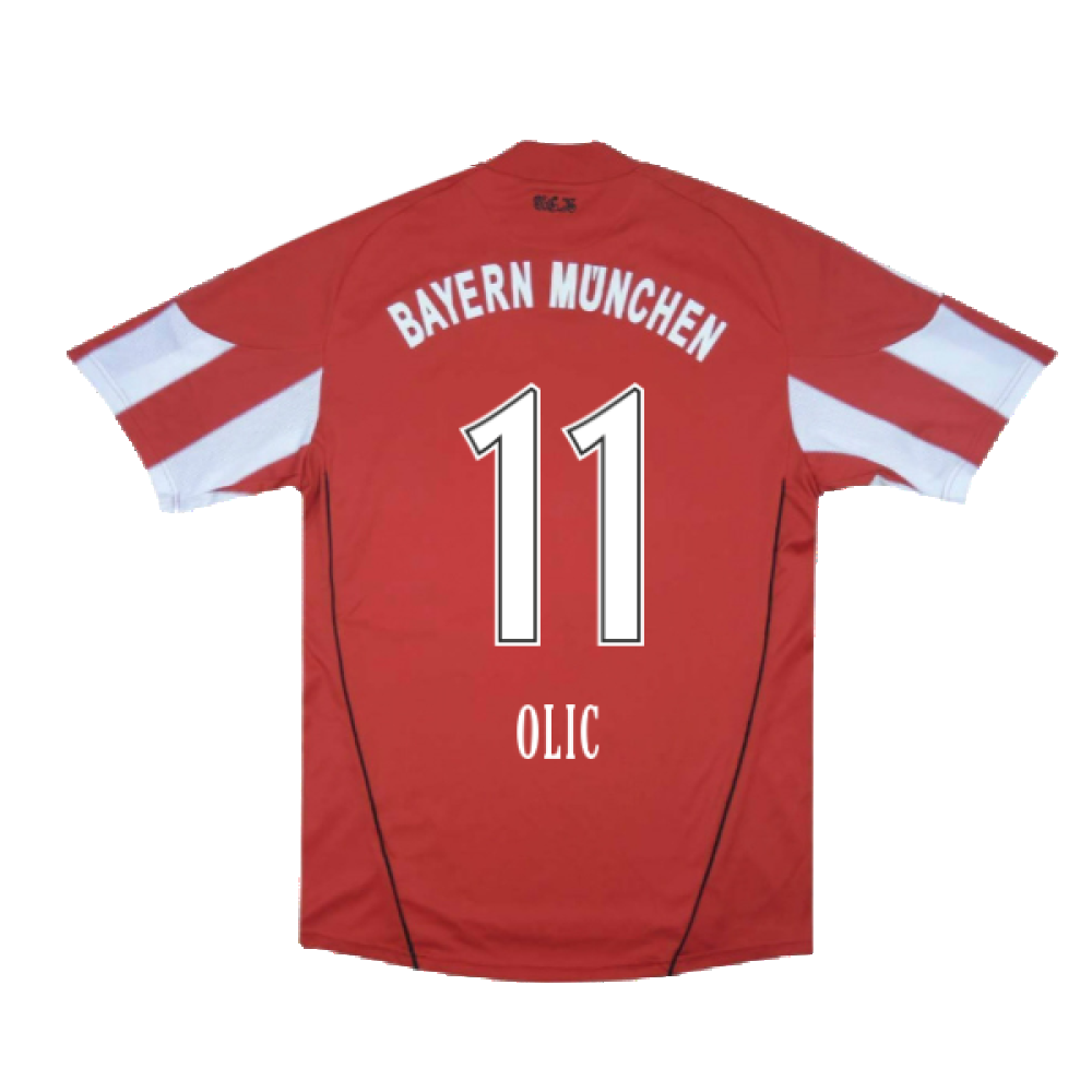 Bayern Munich 2010-11 Home Shirt (Good) (Olic 11)