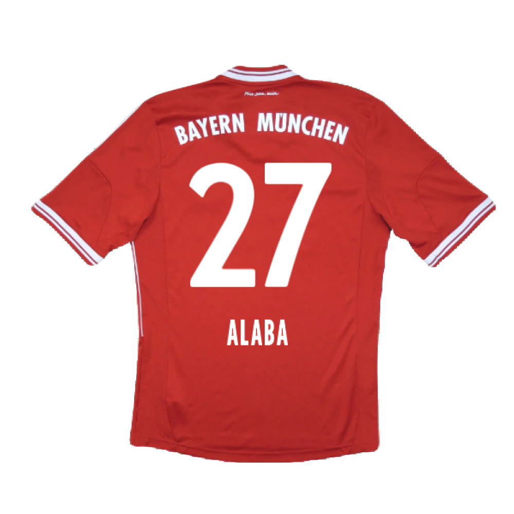 Bayern Munich 2013-14 Home Shirt (Excellent) (Alaba 27)