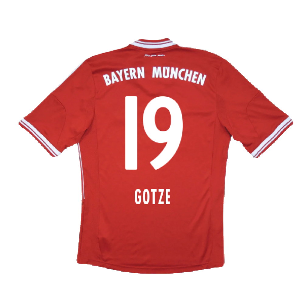 Bayern Munich 2013-14 Home Shirt (Excellent) (Gotze 19)