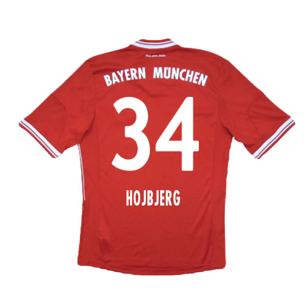 Bayern Munich 2013-14 Home Shirt (Excellent) (Hojbjerg 34)