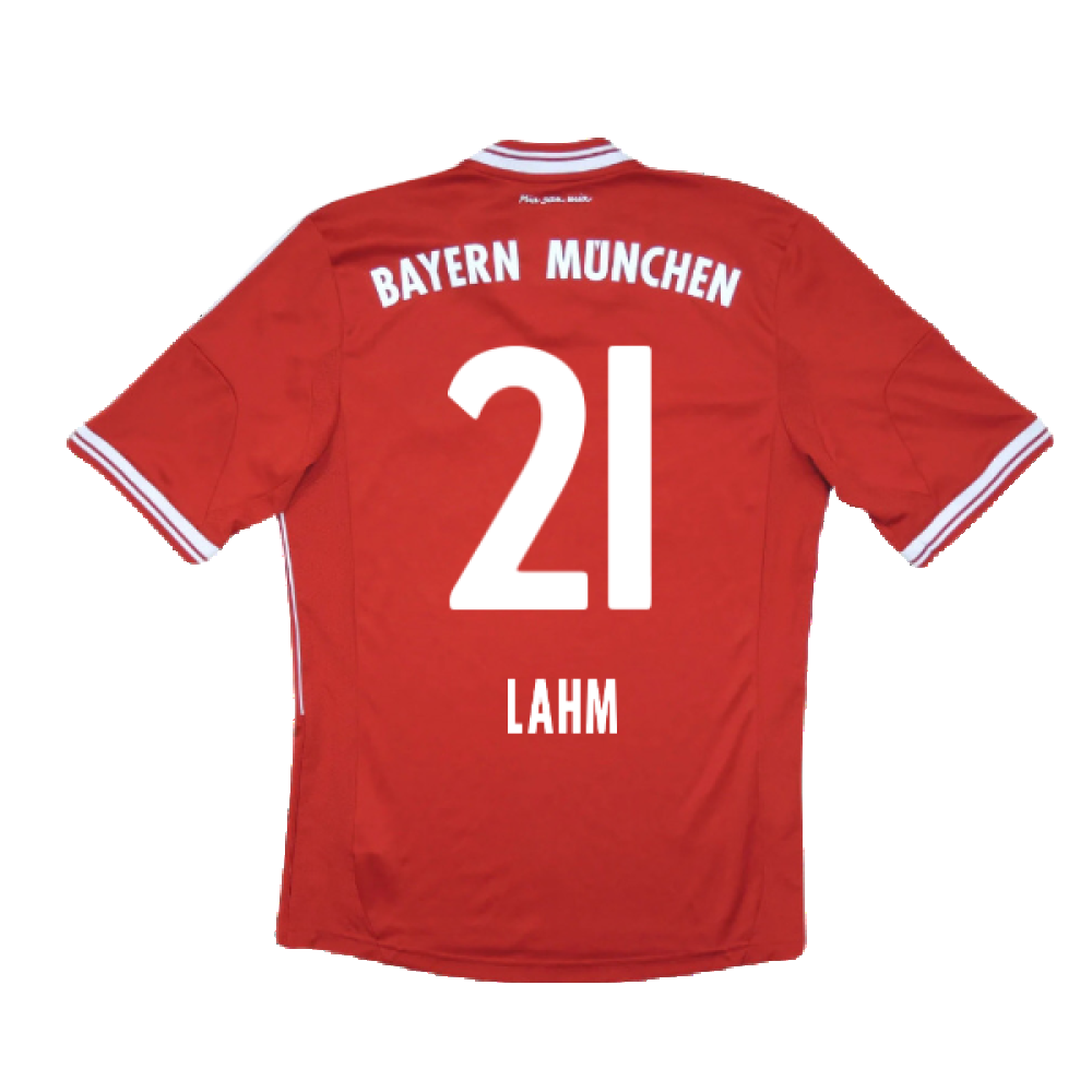 Bayern Munich 2013-14 Home Shirt (Excellent) (Lahm 21)