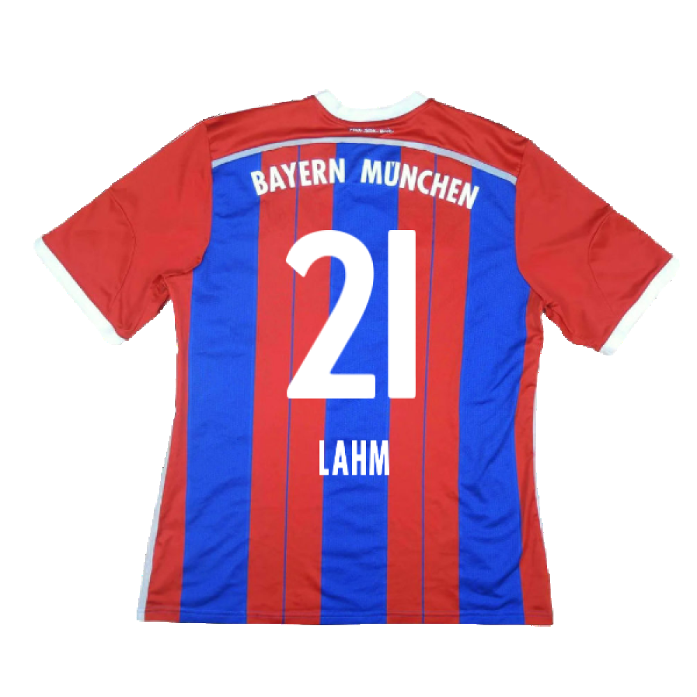 Bayern Munich 2014-15 Home Shirt (S) (Excellent) (Lahm 21)