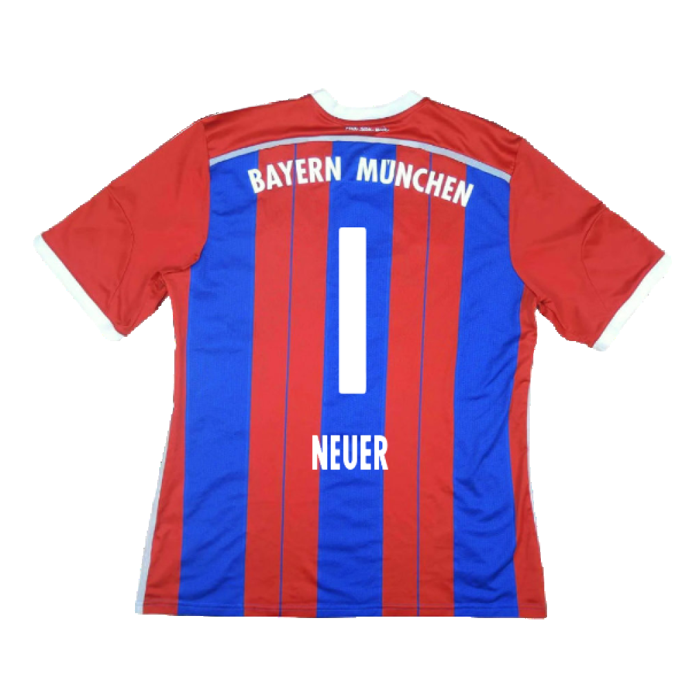 Bayern Munich 2014-15 Home Shirt (S) (Excellent) (Neuer 1)