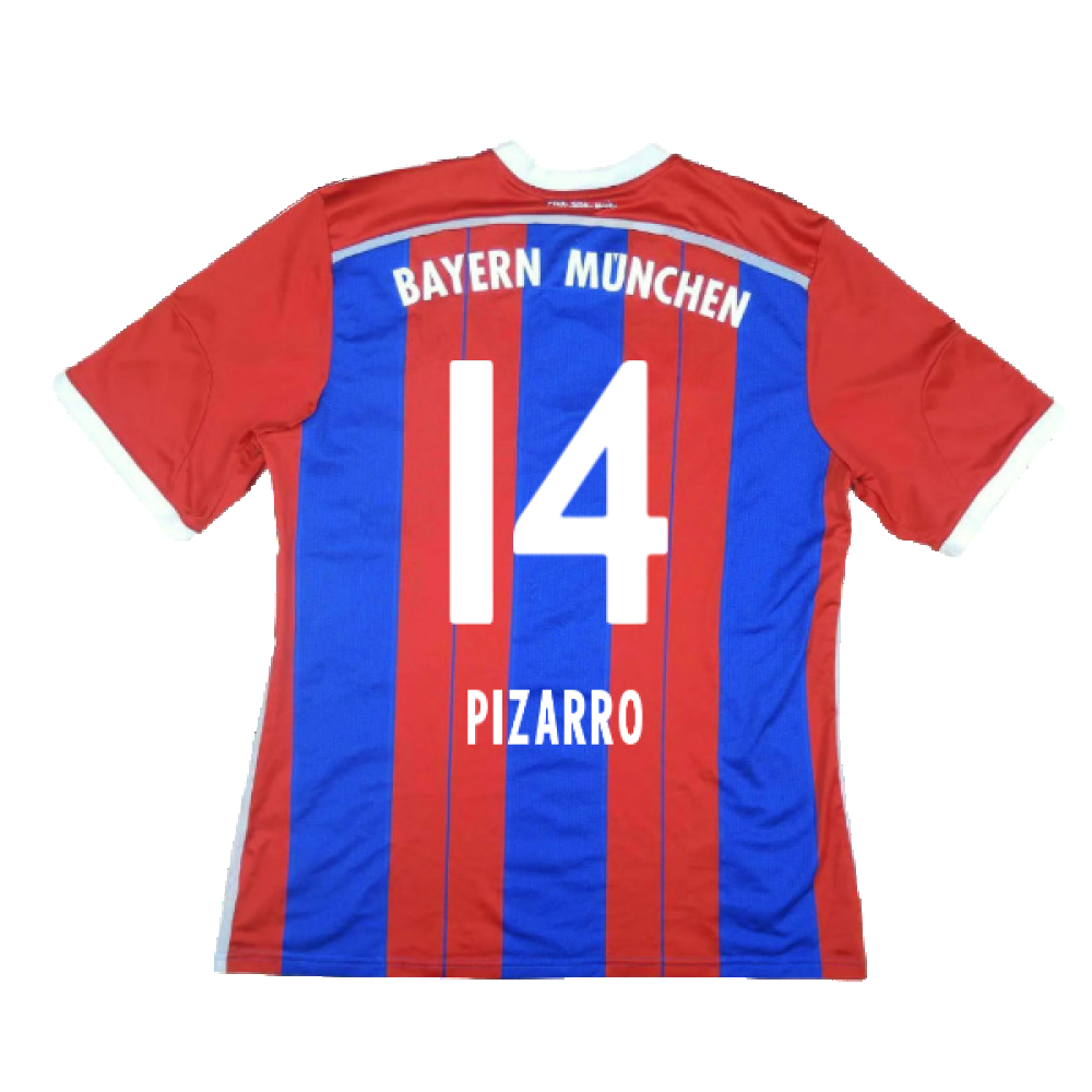 Bayern Munich 2014-15 Home Shirt (S) (Excellent) (Pizarro 14)