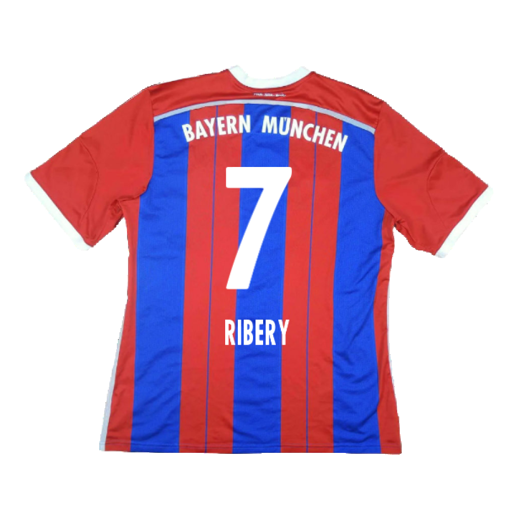 Bayern Munich 2014-15 Home Shirt (S) (Excellent) (Ribery 7)