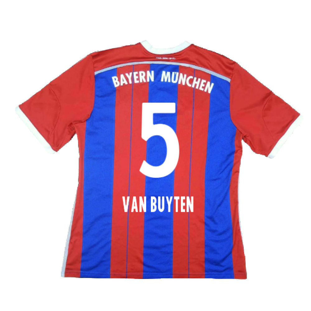 Bayern Munich 2014-15 Home Shirt (S) (Excellent) (Van Buyten 5)