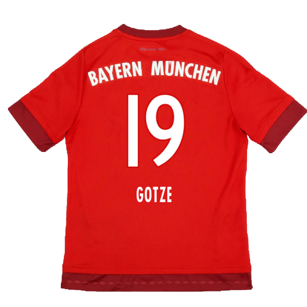 Bayern Munich 2015-16 Home Shirt (S) (Good) (Gotze 19)