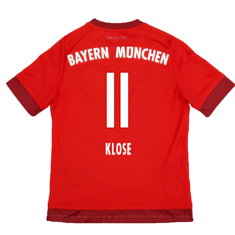 Bayern Munich 2015-16 Home Shirt (S) (Good) (Klose 11)