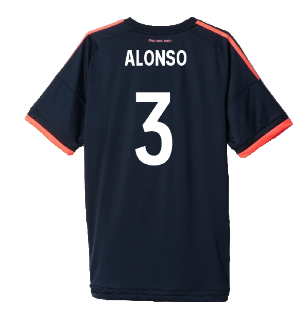 Bayern Munich 2015-16 Third Shirt ((Excellent) S) (Alonso 3)