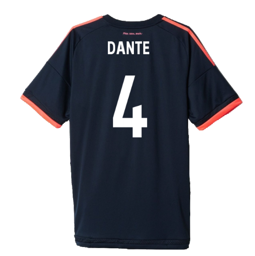 Bayern Munich 2015-16 Third Shirt ((Excellent) S) (Dante 4)