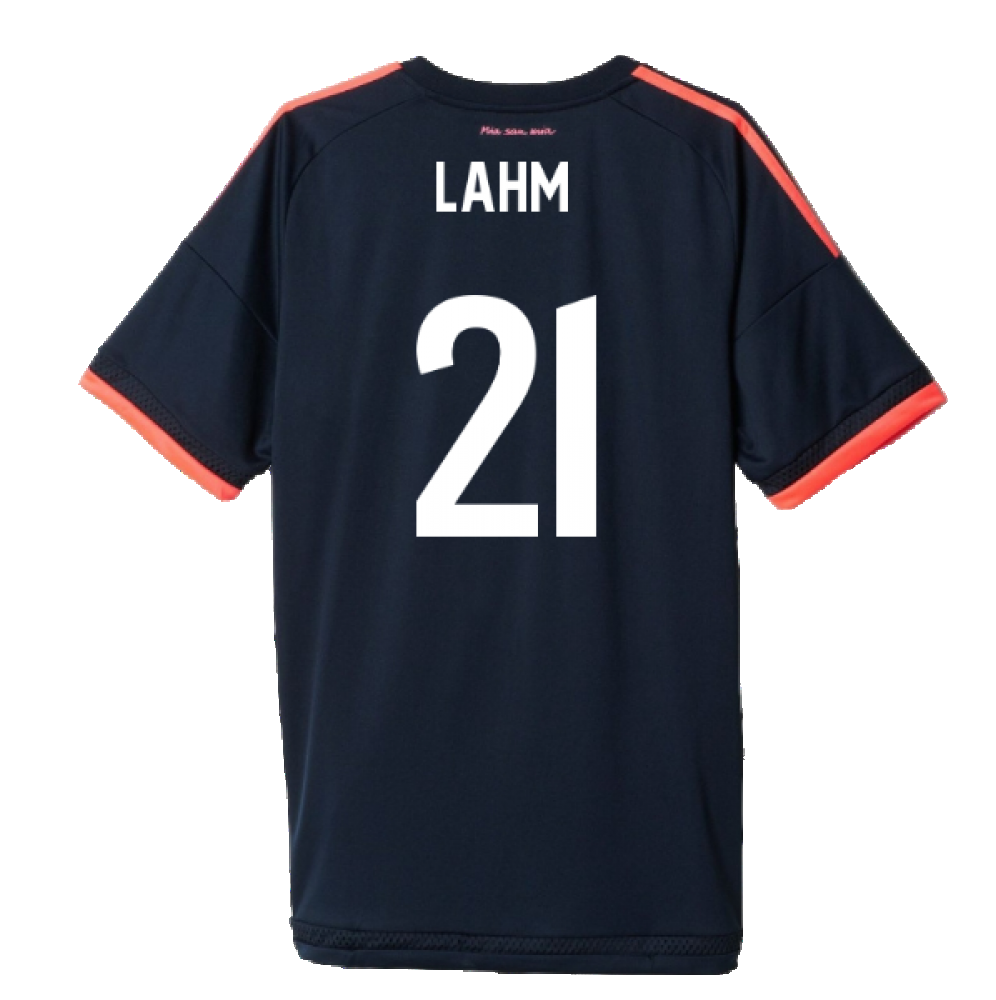 Bayern Munich 2015-16 Third Shirt ((Excellent) S) (Lahm 21)