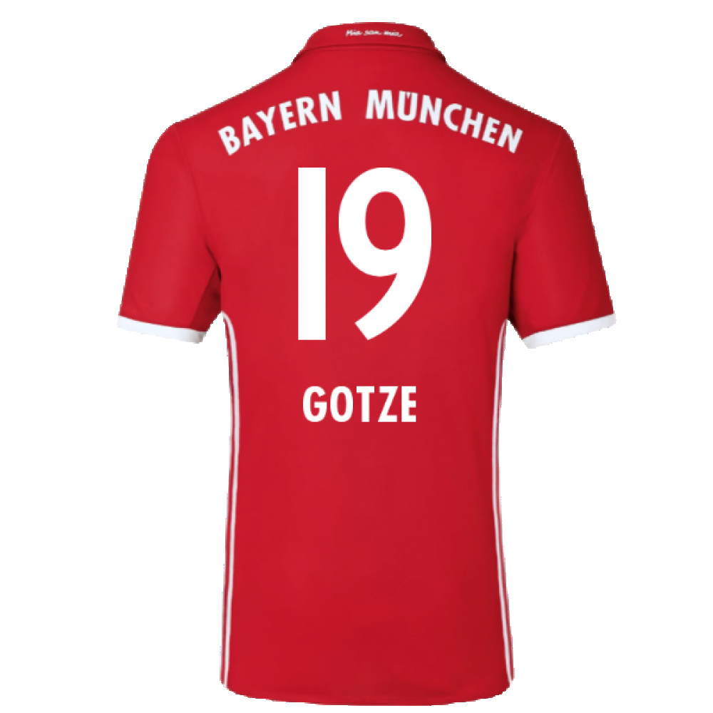 Bayern Munich 2016-17 Home Shirt (Excellent) (Gotze 19)