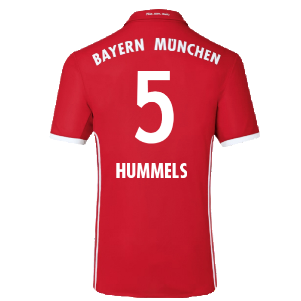 Bayern Munich 2016-17 Home Shirt (Excellent) (Hummels 5)