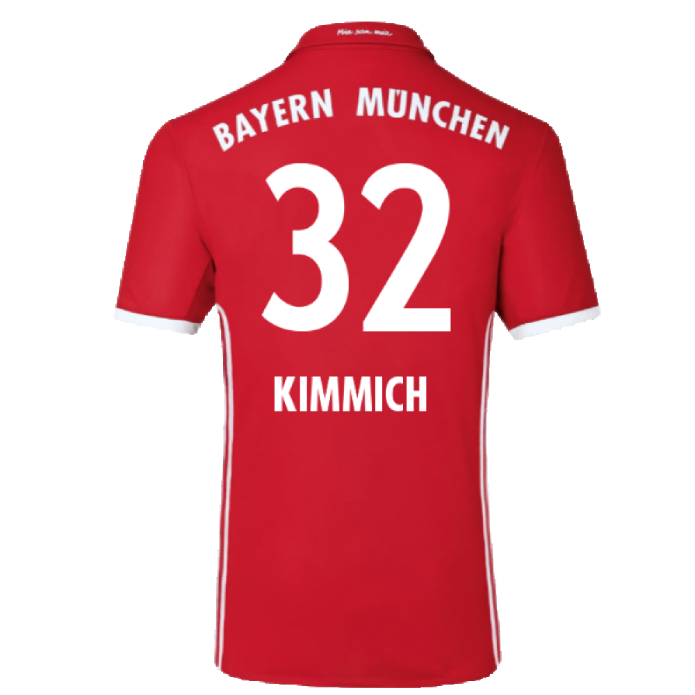 Bayern Munich 2016-17 Home Shirt (Excellent) (Kimmich 32)