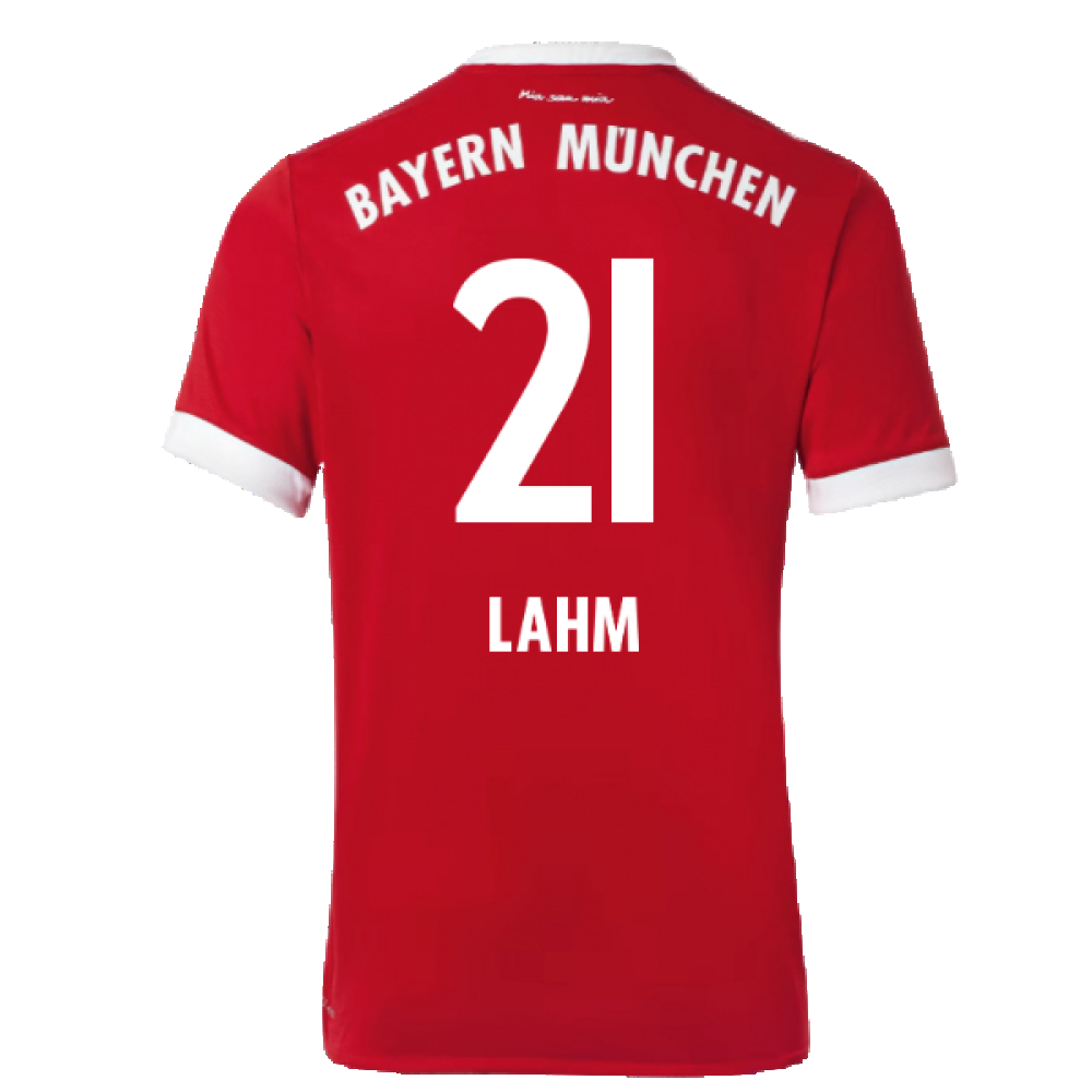 Bayern Munich 2017-18 Home Shirt (Excellent) (Lahm 21)