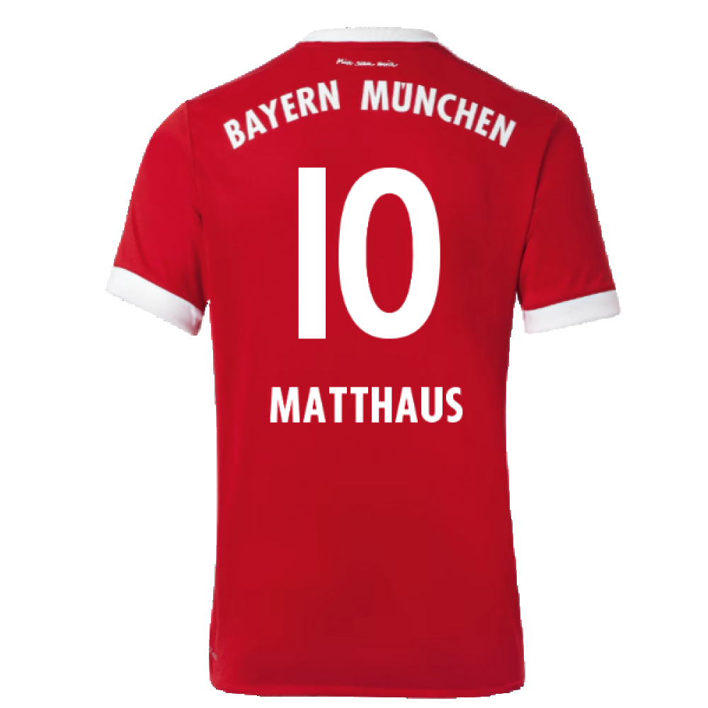 Bayern Munich 2017-18 Home Shirt (Excellent) (Matthaus 10)