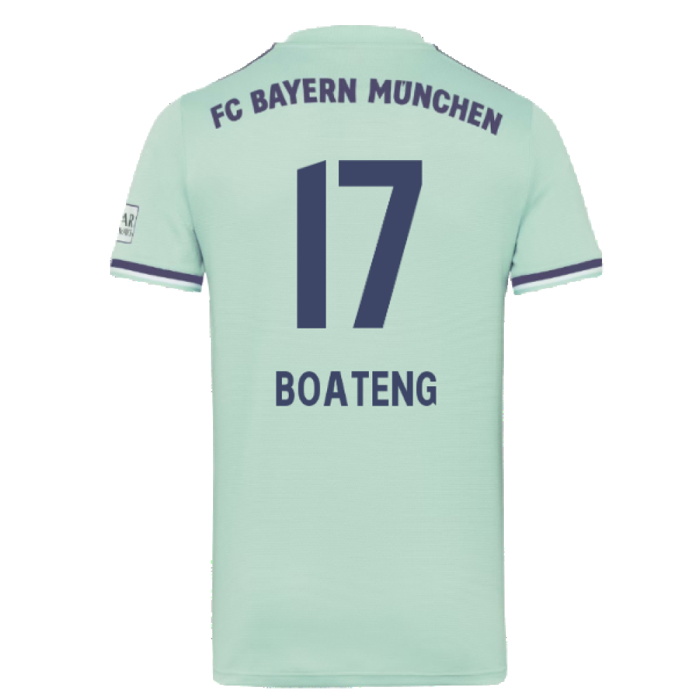 Bayern Munich 2018-19 Away Shirt (Excellent) (Boateng 17)