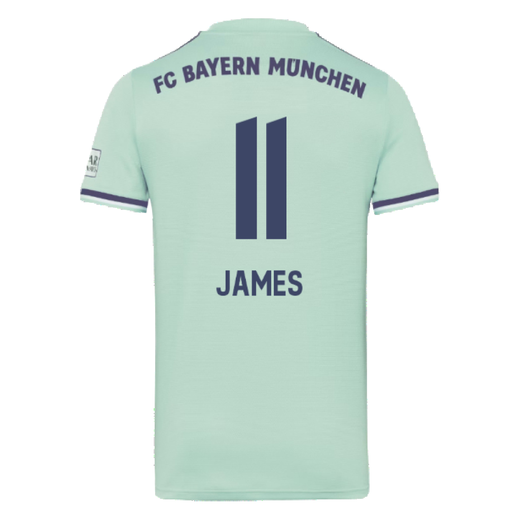 Bayern Munich 2018-19 Away Shirt (Excellent) (James 11)