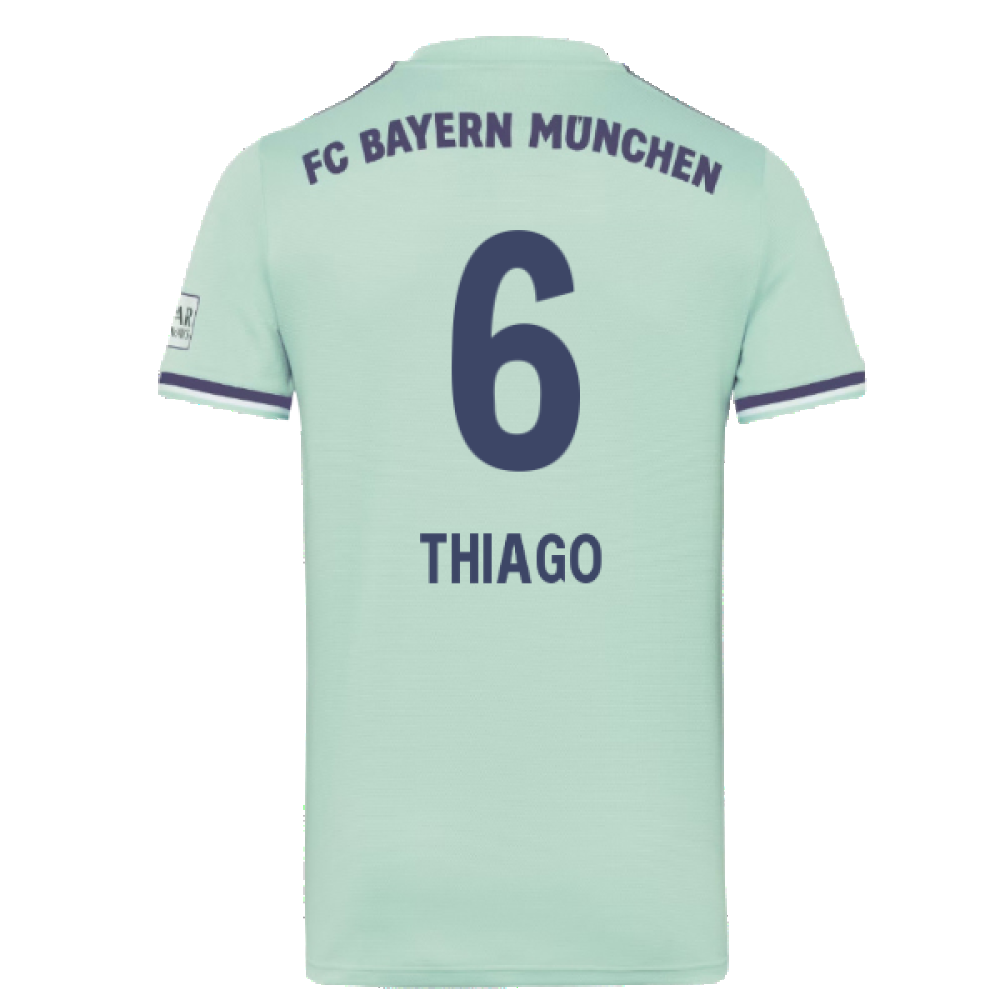 Bayern Munich 2018-19 Away Shirt (Excellent) (Thiago 6)