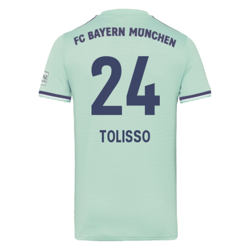 Bayern Munich 2018-19 Away Shirt (Excellent) (Tolisso 24)