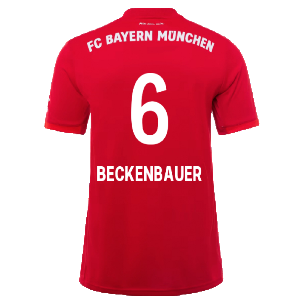 Bayern Munich 2019-20 Home Shirt (Mint) (BECKENBAUER 6)