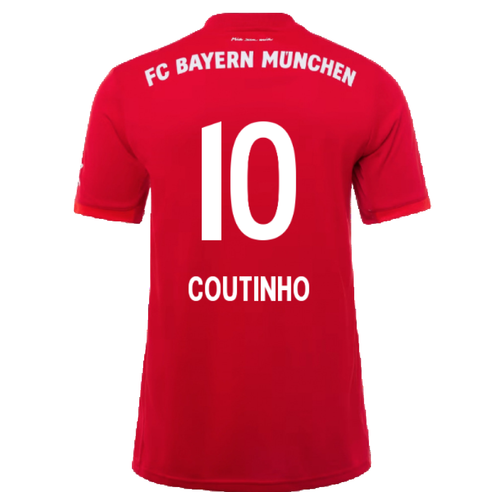 Bayern Munich 2019-20 Home Shirt (Mint) (Coutinho 10)