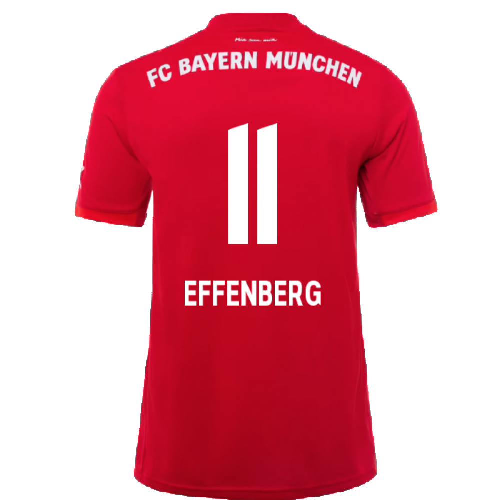 Bayern Munich 2019-20 Home Shirt (Mint) (EFFENBERG 11)