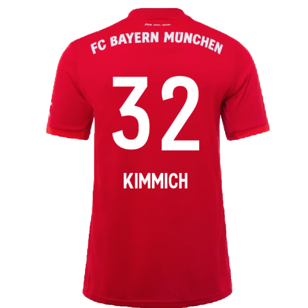 Bayern Munich 2019-20 Home Shirt (Mint) (KIMMICH 32)