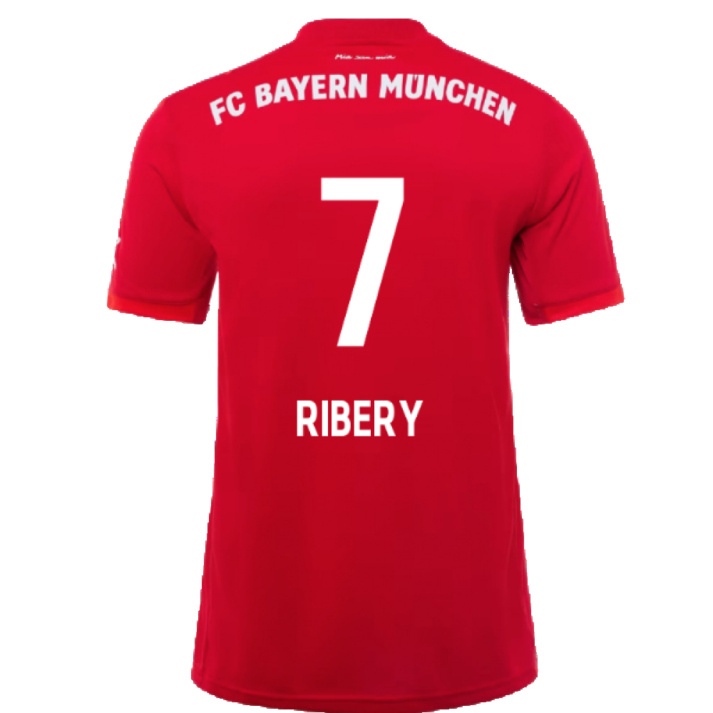 Bayern Munich 2019-20 Home Shirt (Mint) (RIBERY 7)