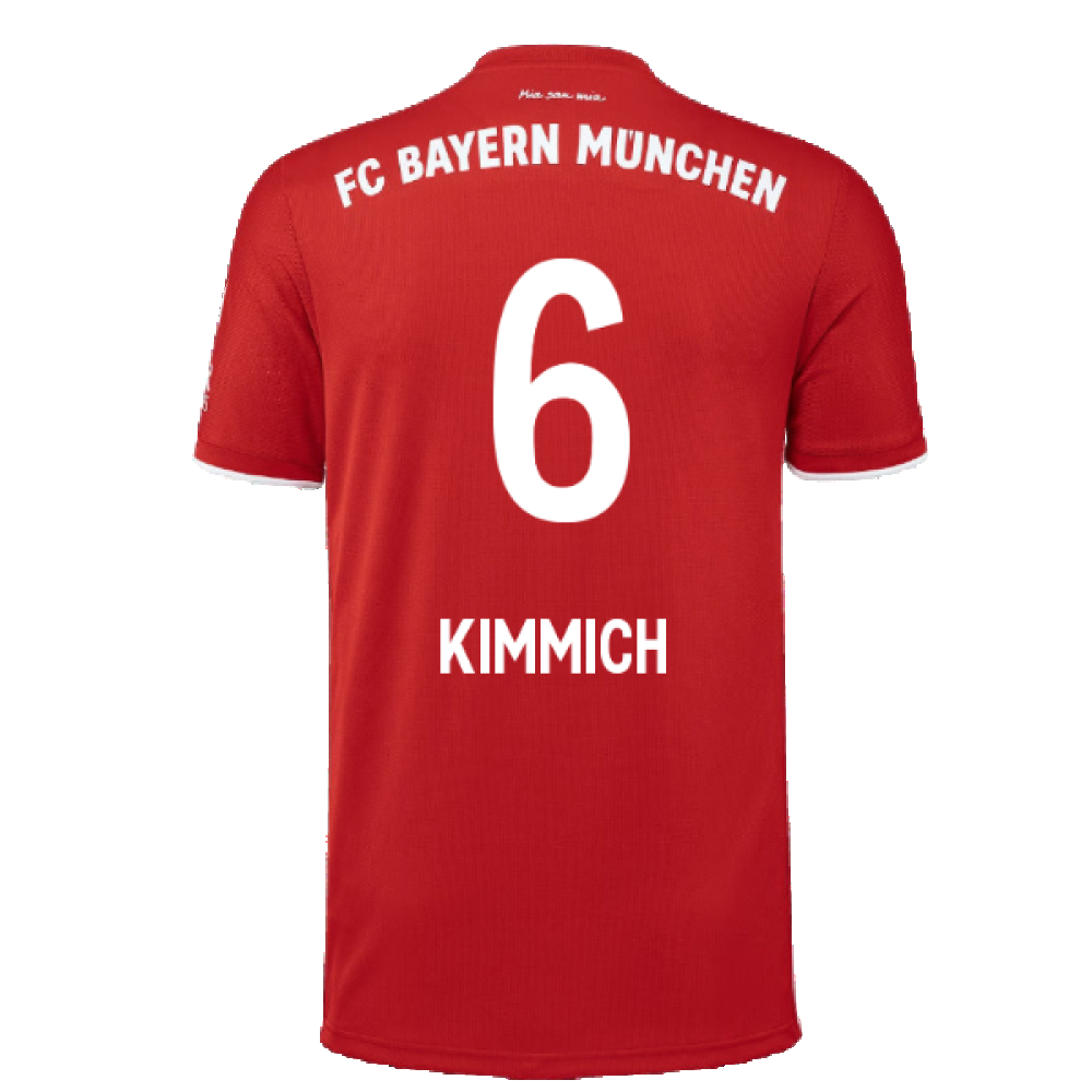 Bayern Munich 2020-21 Home Shirt (L) (Mint) (KIMMICH 6)