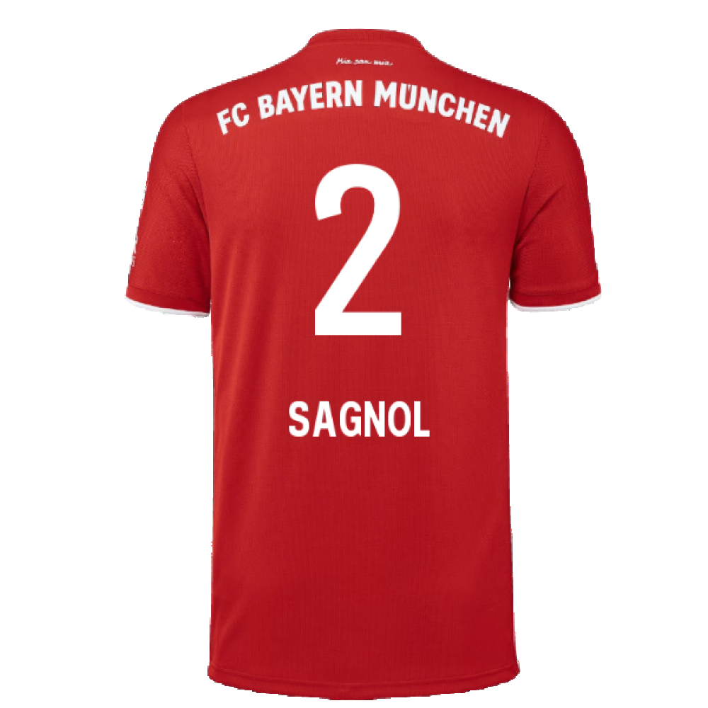 Bayern Munich 2020-21 Home Shirt (L) (Mint) (SAGNOL 2)