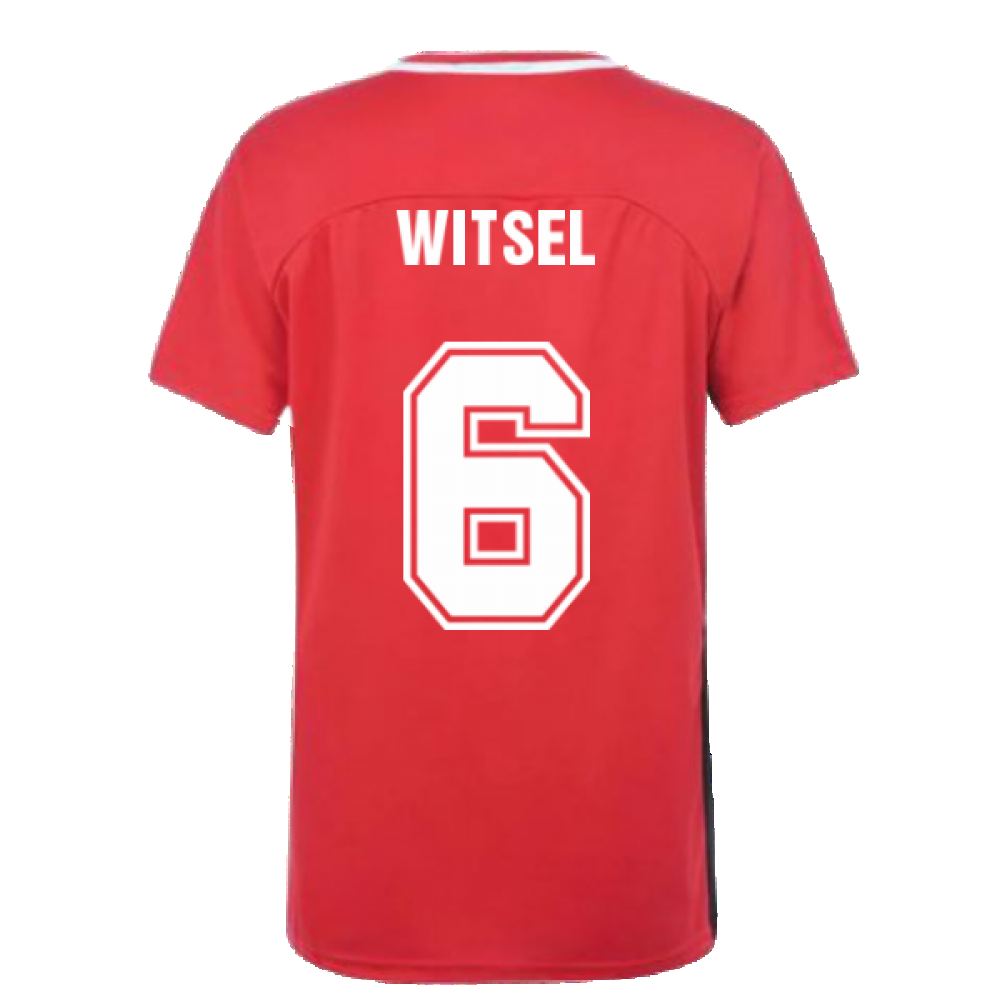 Belgium 2021 Polyester T-Shirt (Red) (WITSEL 6)