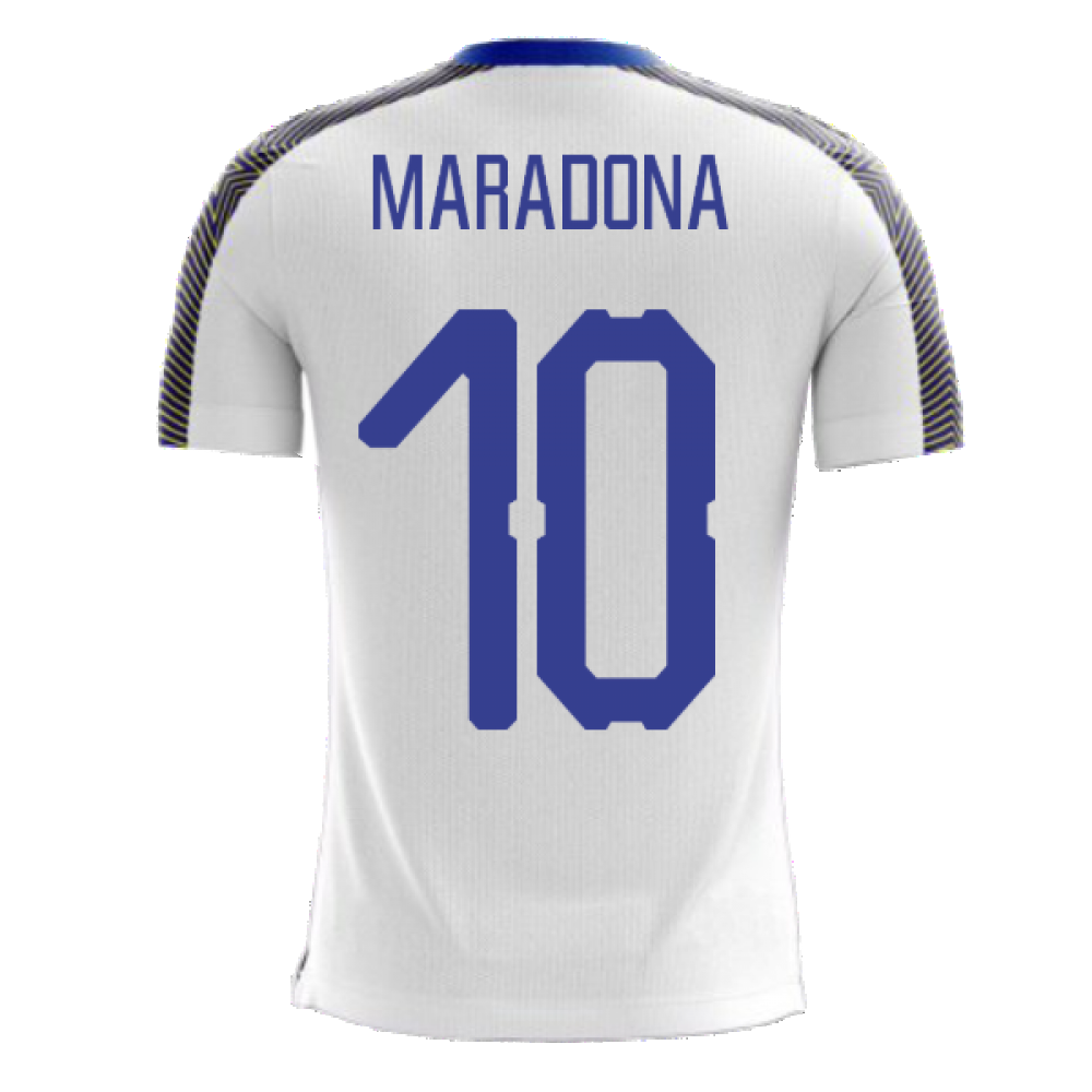 Boca Juniors 2025-2026 Away Concept Football Kit (Libero) (MARADONA 10)