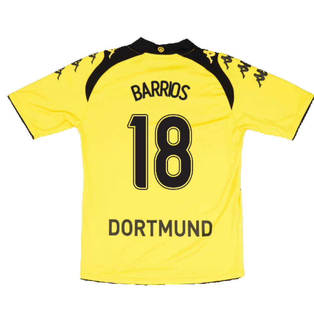 Borussia Dortmund 2009-10 Home Shirt (Very Good) (Barrios 18)