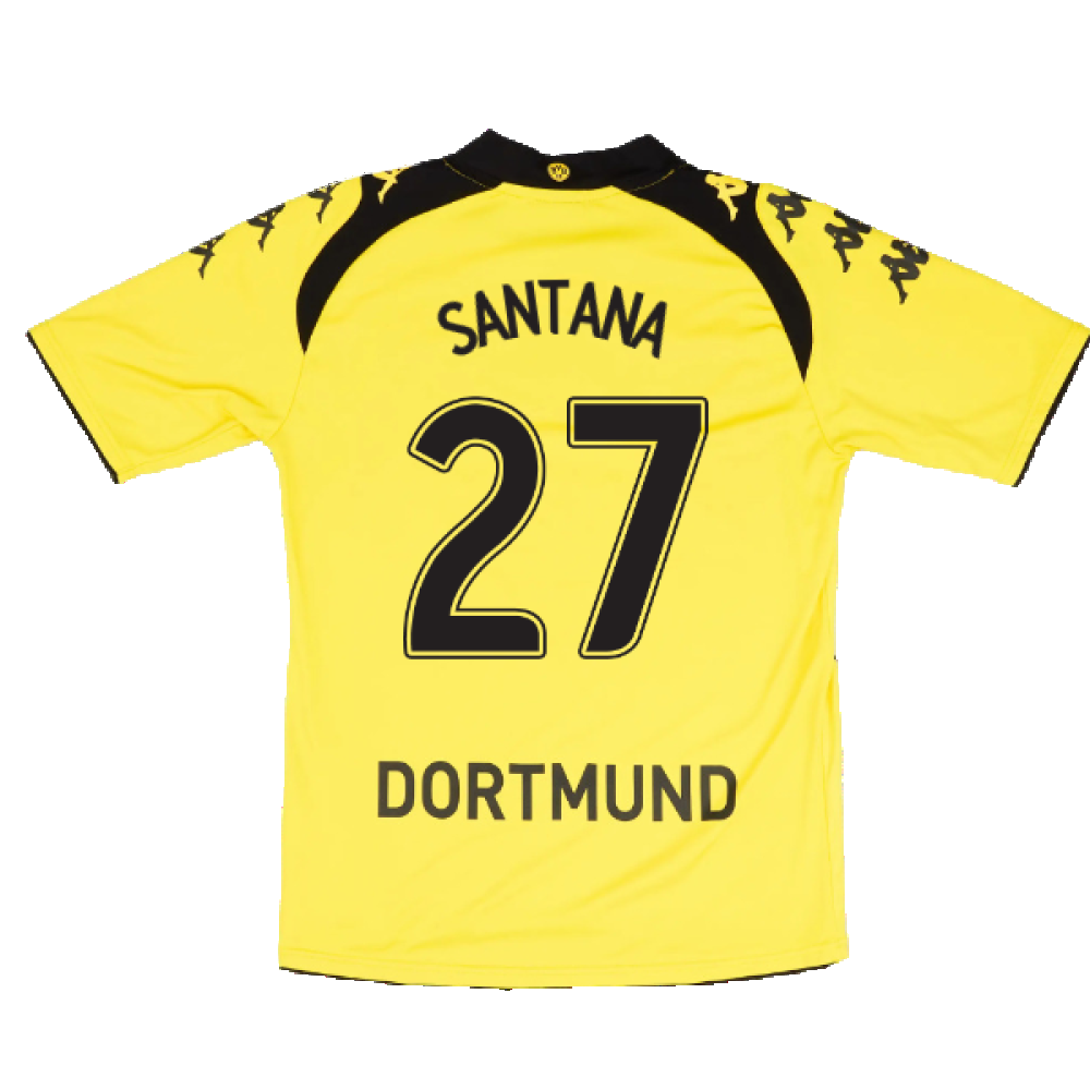 Borussia Dortmund 2009-10 Home Shirt (Very Good) (Santana 27)