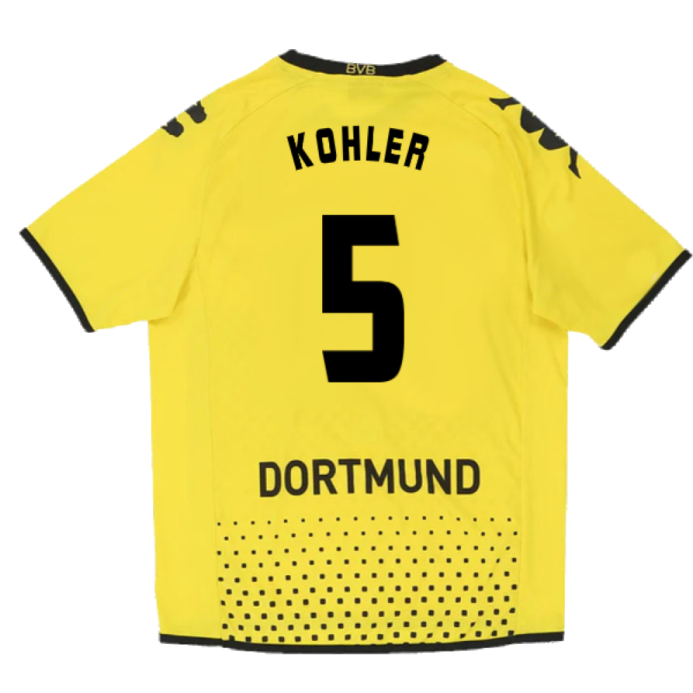 Borussia Dortmund 2011-12 Home Shirt (L) (Very Good) (Kohler 5)