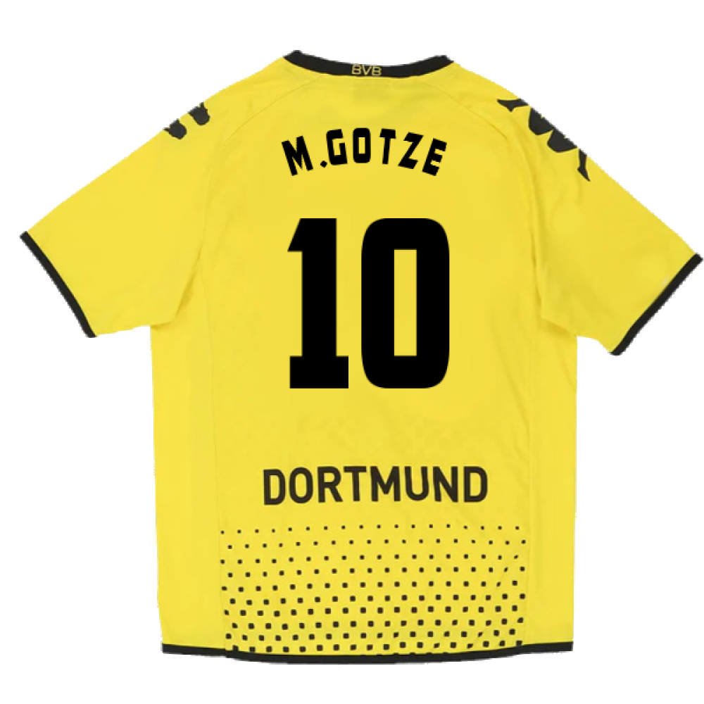 Borussia Dortmund 2011-12 Home Shirt (L) (Very Good) (M.Gotze 10)