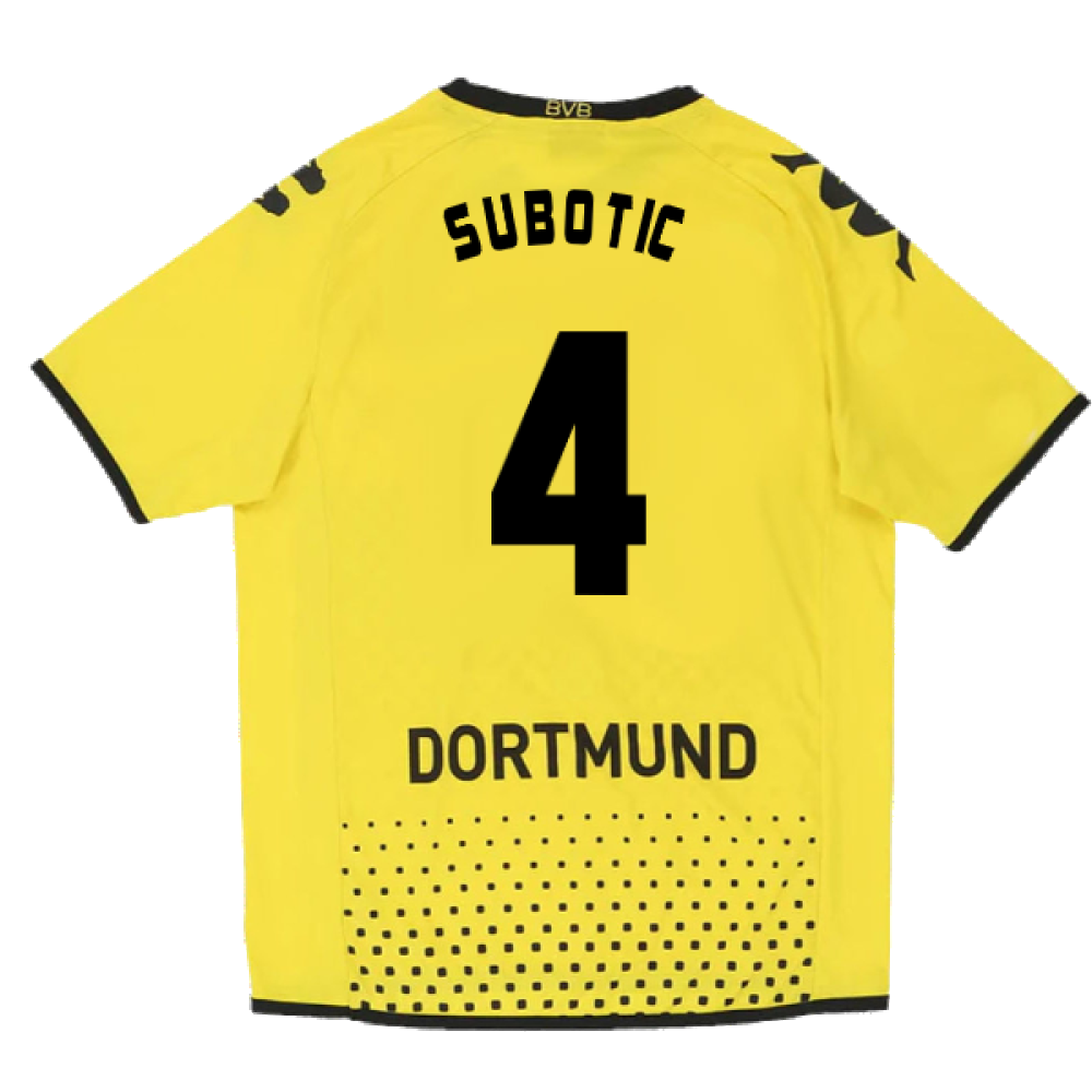 Borussia Dortmund 2011-12 Home Shirt (S) Gotze #11 (Fair) (Subotic 4)